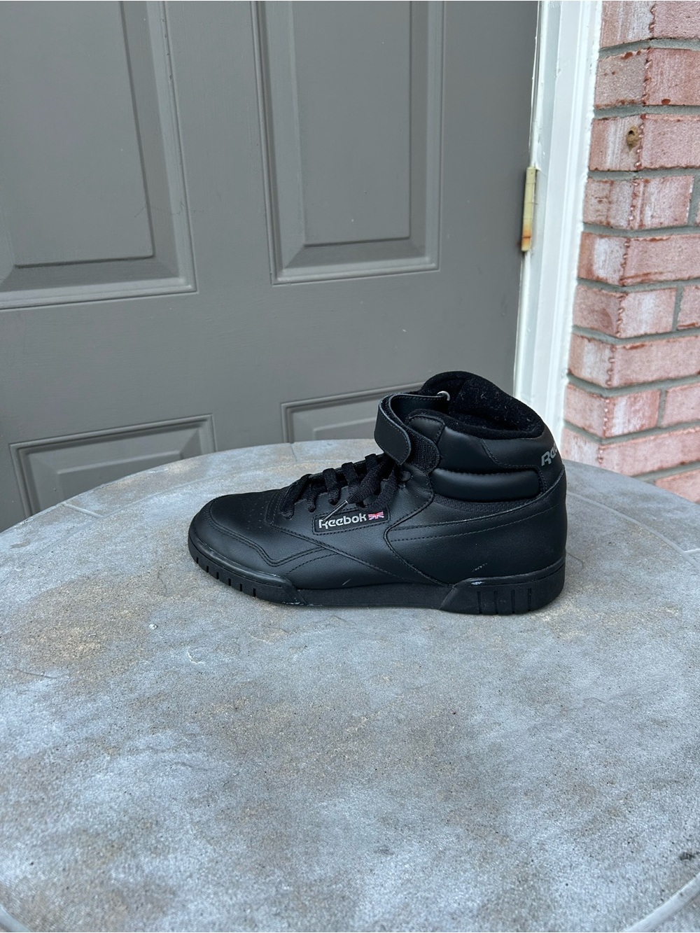 Reebok EX-O-Fit Men Black Hi-Top Shoes